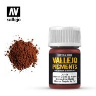 73.108 Vallejo Pigment Brown Iron Oxide 35ml.