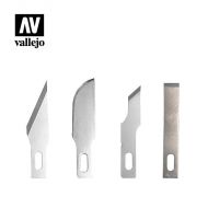 Vallejo 5 Assorted Blades for Knife no. 1 T06010
